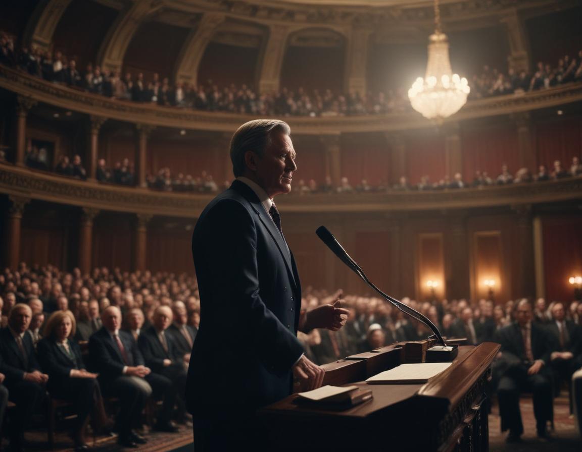A WordPress blog post editor showing a draft about the senator’s viral speech.