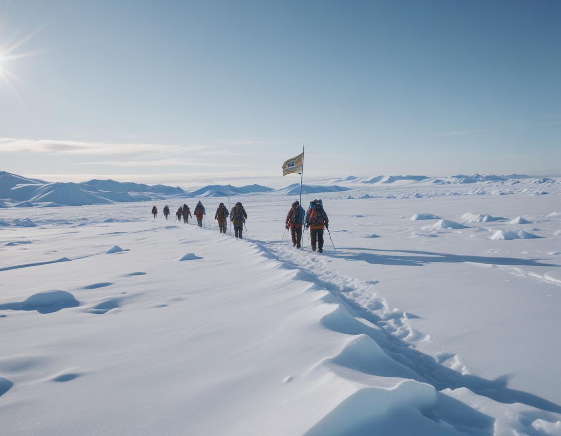 Scientists and indigenous leaders conferencing in an Arctic research station